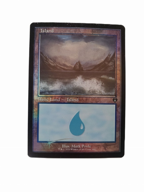 Island (442) (Retro Frame) (Foil)