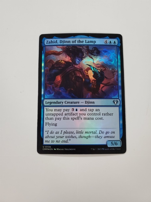 Zahid, Djinn of the Lamp (Foil)