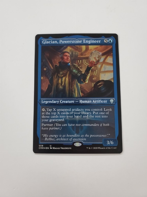 Glacian, Powerstone Engineer (Foil Etched)