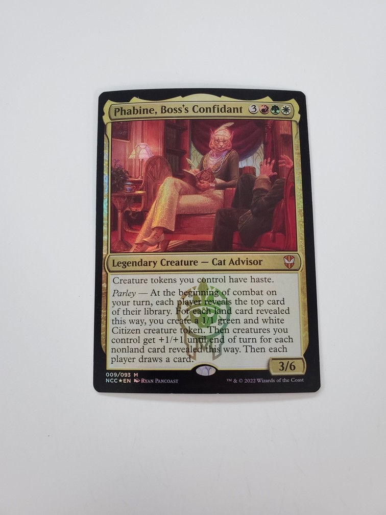 Phabine, Boss's Confidant (Foil)