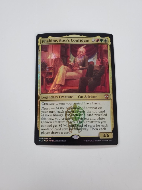 Phabine, Boss's Confidant (Foil)