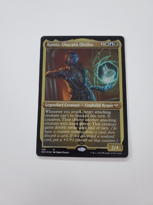 Kamiz, Obscura Oculus (Display Commander) - Thick Stock (Foil)