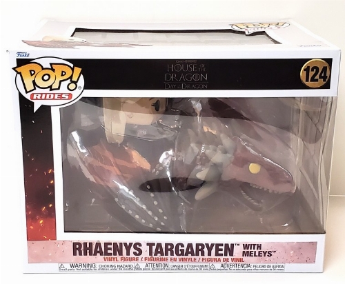 Game of Thrones: House of the Dragon (Day of the Dragon) - Rhaenys Targaryen with Meleys #124 (NEW)