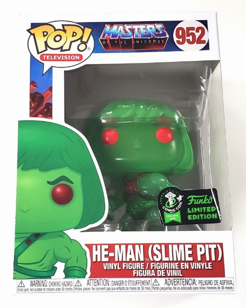 Masters of the Universe - He-Man (Slime Pit) (Emerald City 2020 Comic Con Exclusive Limited Edition) #952 (NEW)