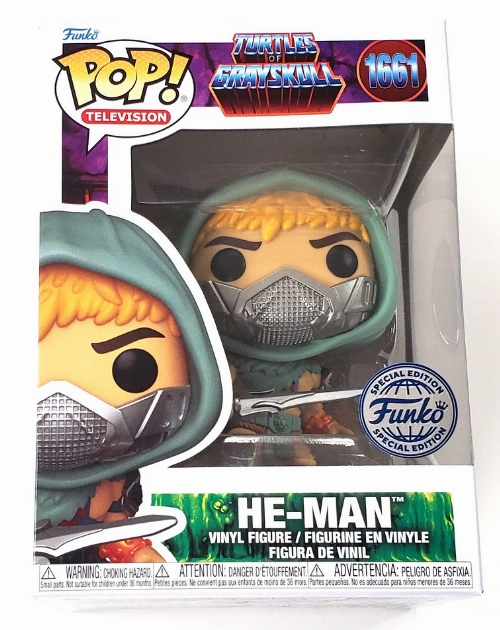 Turtles of Grayskull - He-Man (Special Edition) #1661 (NEW)