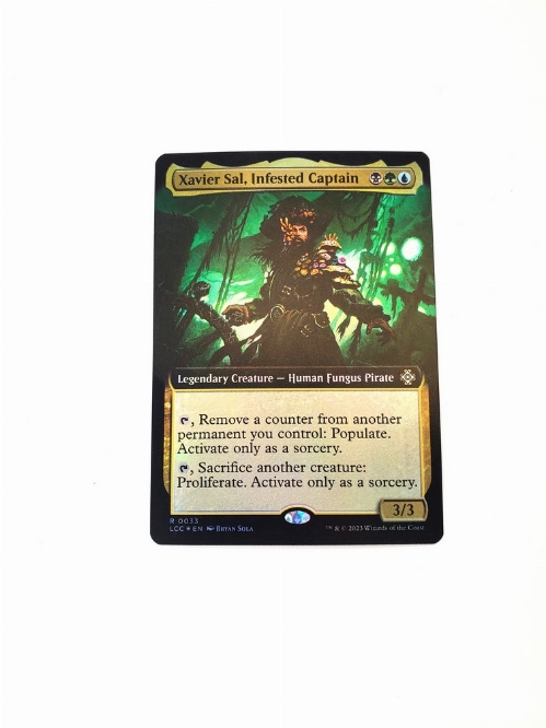 Xavier Sal, Infested Captain (Extended Art) (Foil)