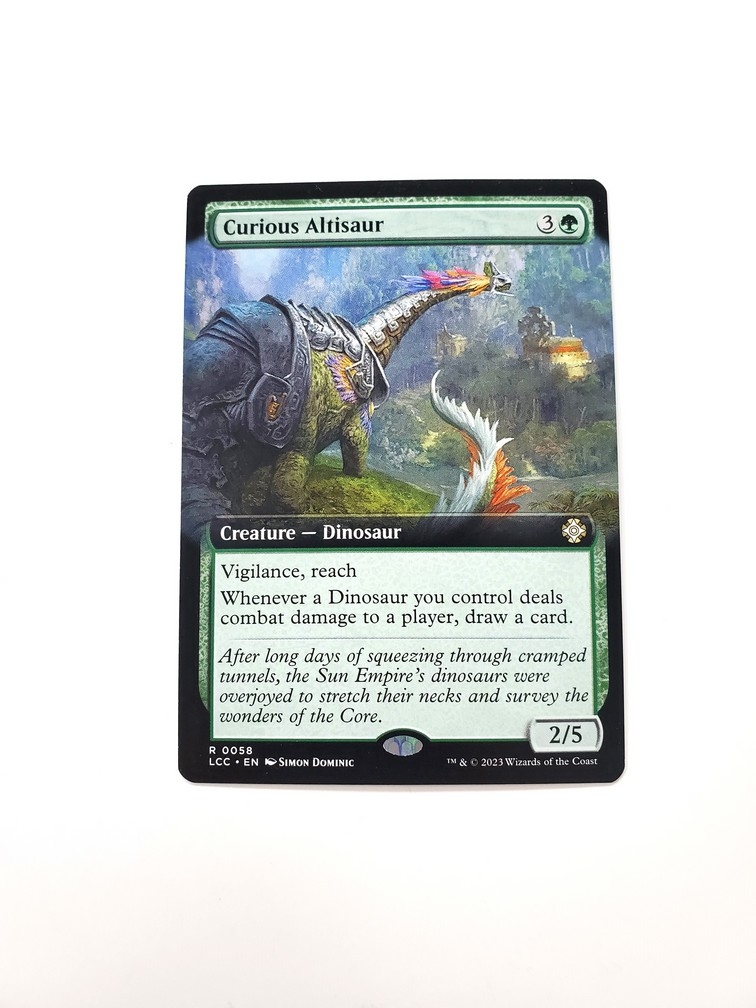 Curious Altisaur (Extended Art)