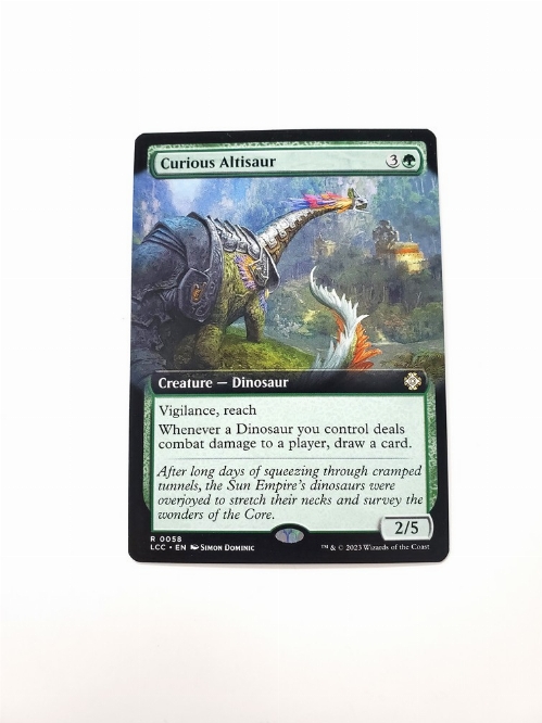 Curious Altisaur (Extended Art)