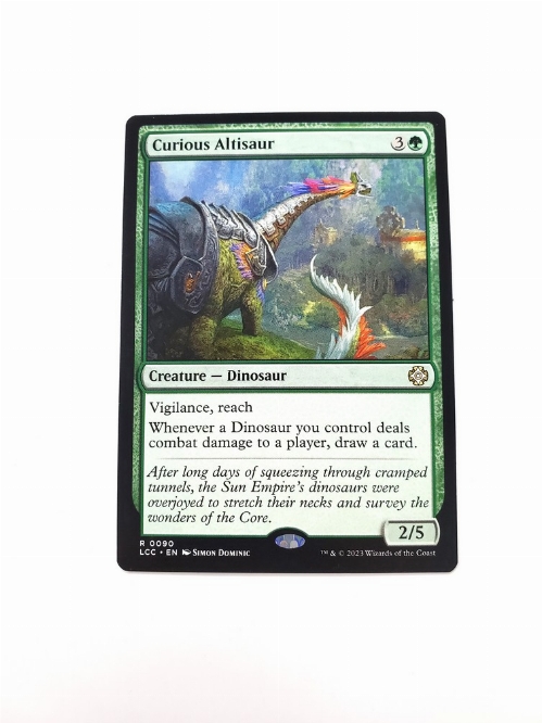 Curious Altisaur