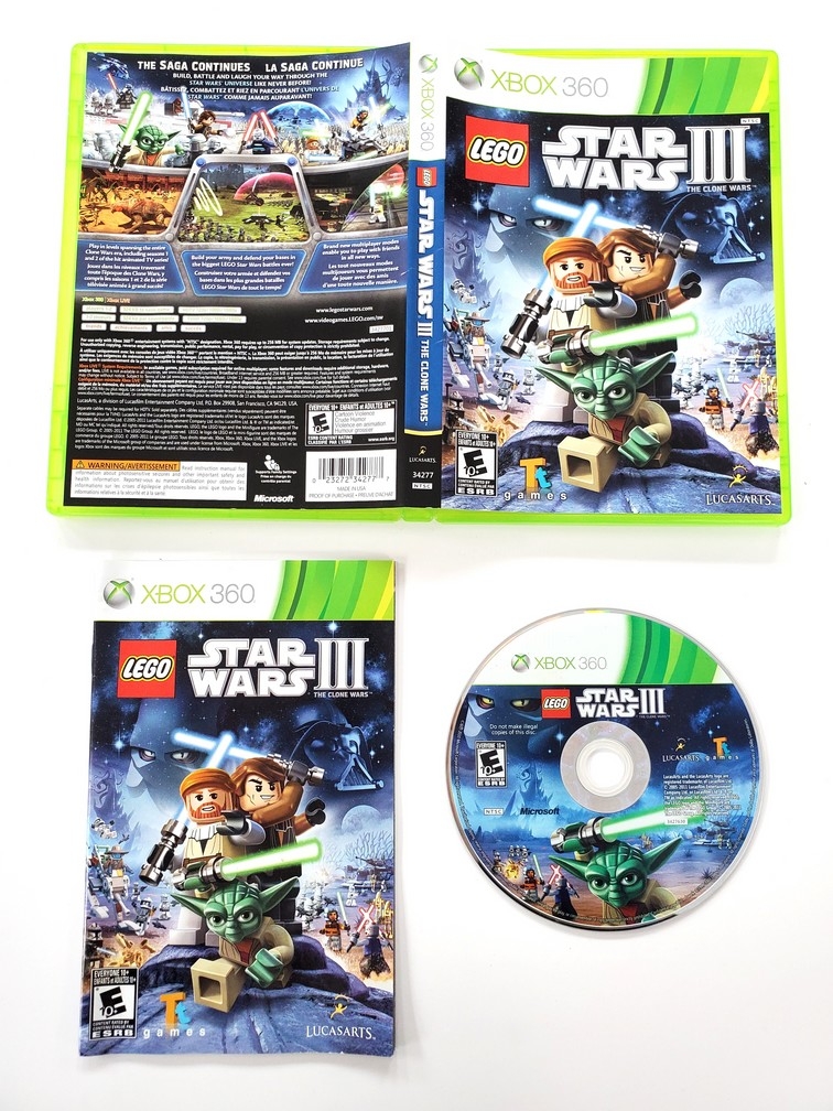 LEGO Star Wars III: The Clone Wars (CIB)