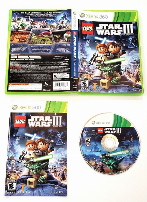 LEGO Star Wars III: The Clone Wars (CIB)
