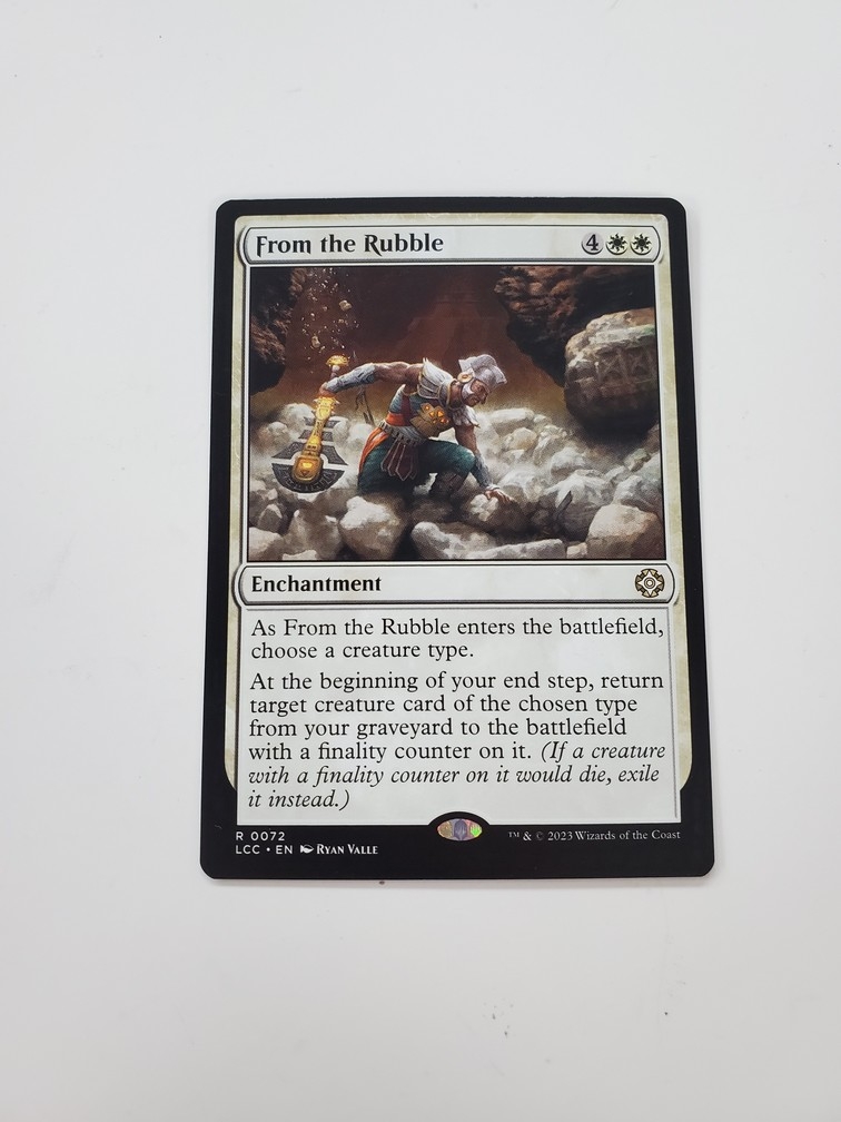 From the Rubble