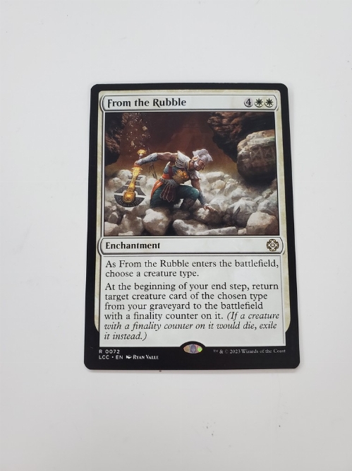 From the Rubble
