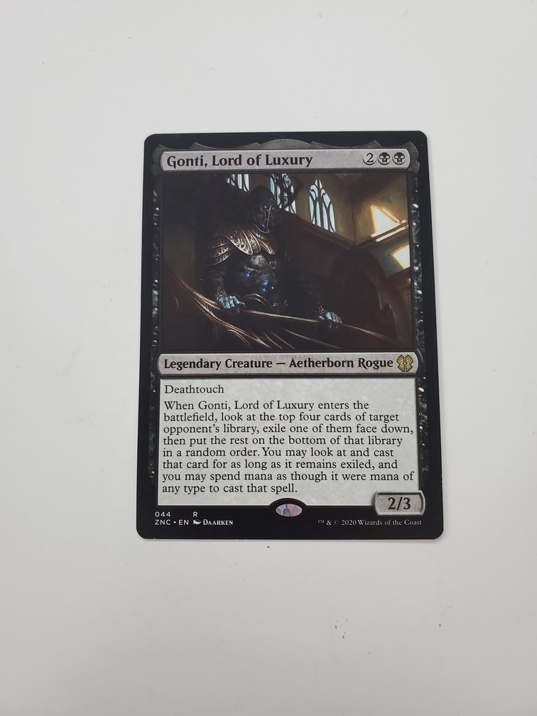Gonti, Lord of Luxury