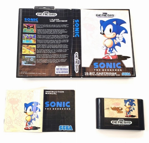 Sonic the Hedgehog (Canadian Version) (CIB)