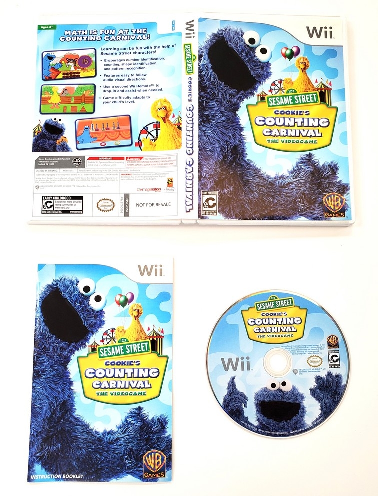Sesame Street: Cookie's Counting Carnival (CIB)