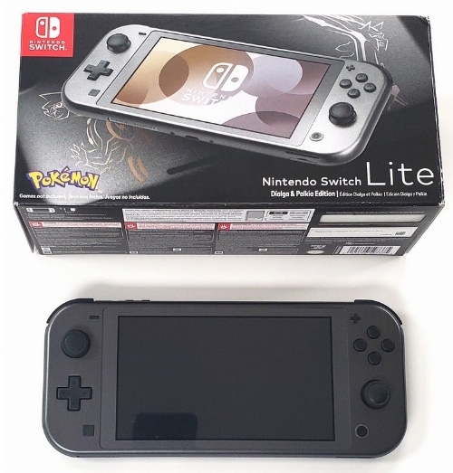 Nintendo Switch Lite (Dialga & Palkia Edition) (CIB)