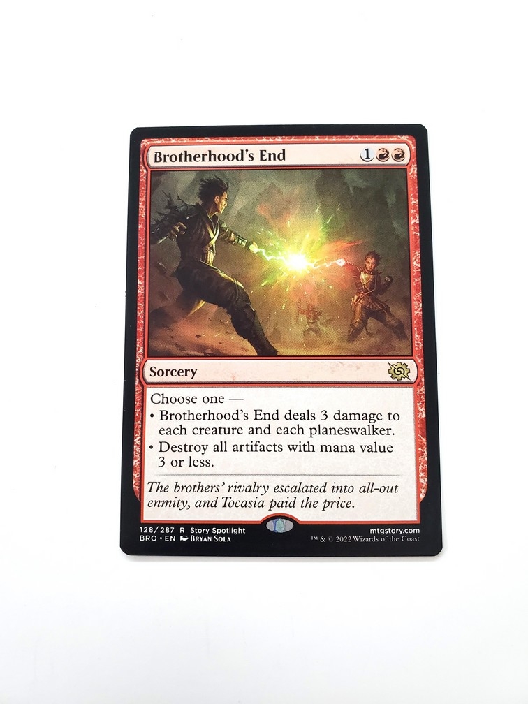 Brotherhood's End