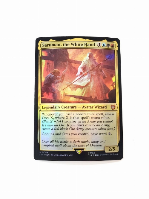 Saruman, the White Hand (Foil)