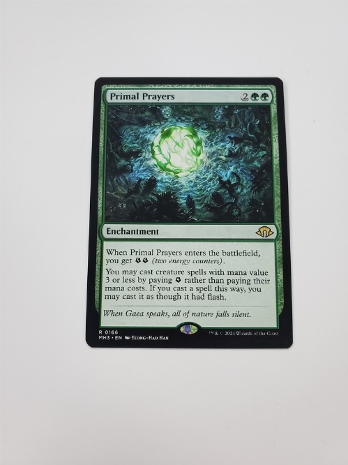 Primal Prayers