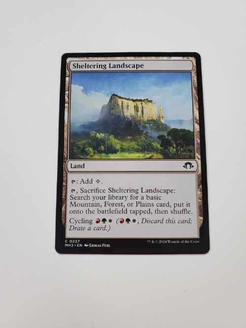 Sheltering Landscape
