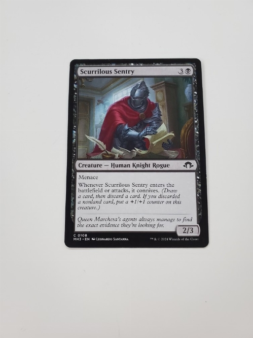Scurrilous Sentry