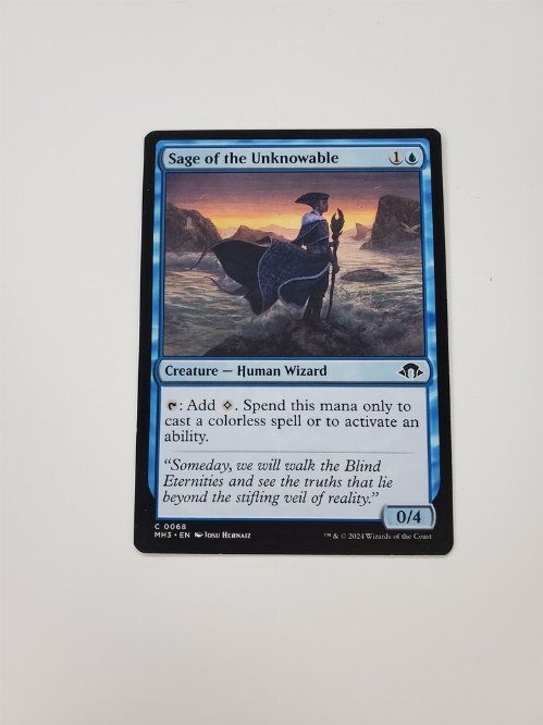 Sage of the Unknowable