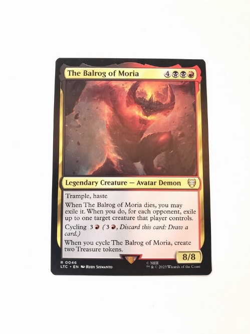 The Balrog of Moria