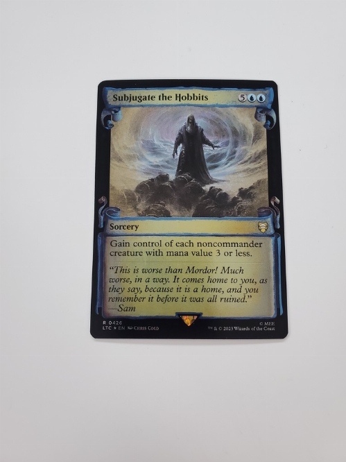 Subjugate the Hobbits (Showcase Scrolls) (Foil)