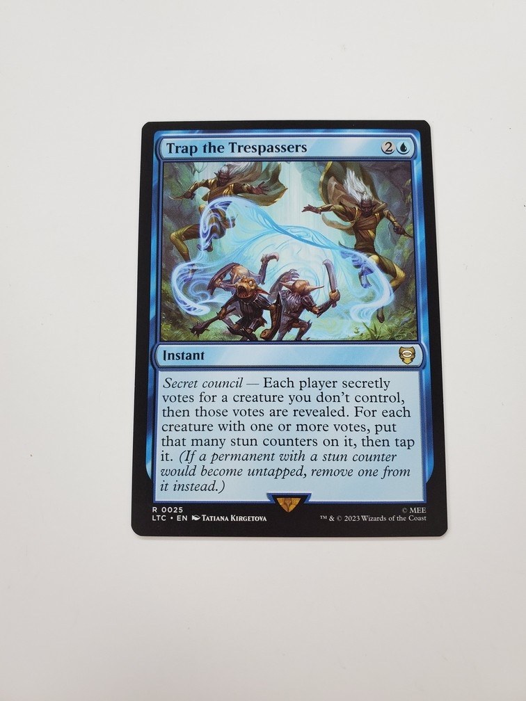 Trap the Trespassers