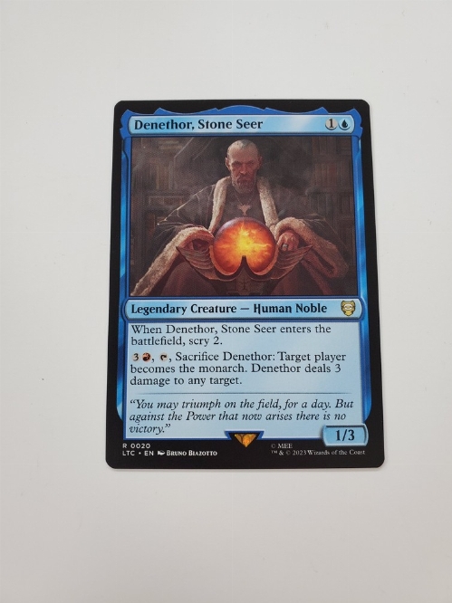 Denethor, Stone Seer