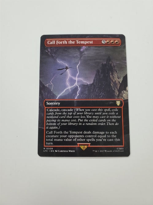 Call Forth the Tempest (Borderless)