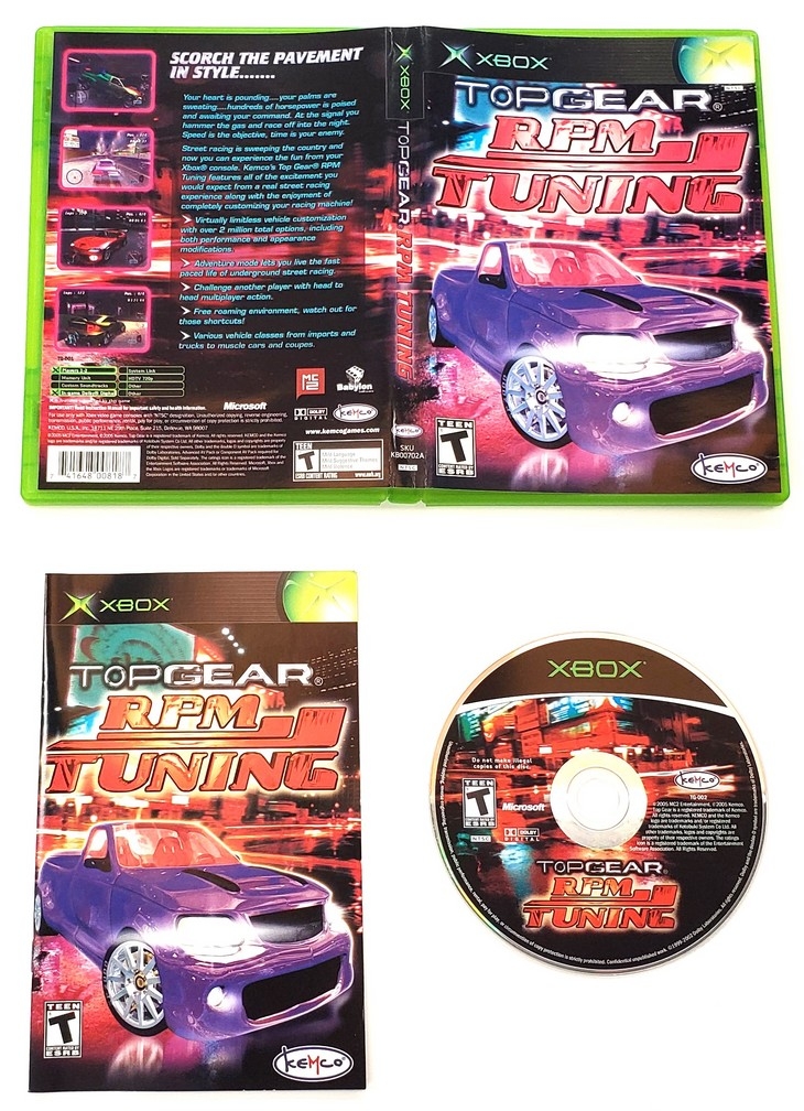 Top Gear: RPM Tuning (CIB)