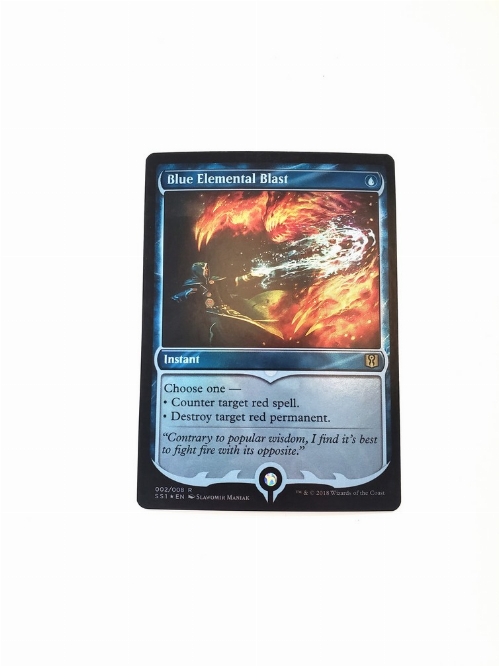 Blue Elemental Blast (Foil)