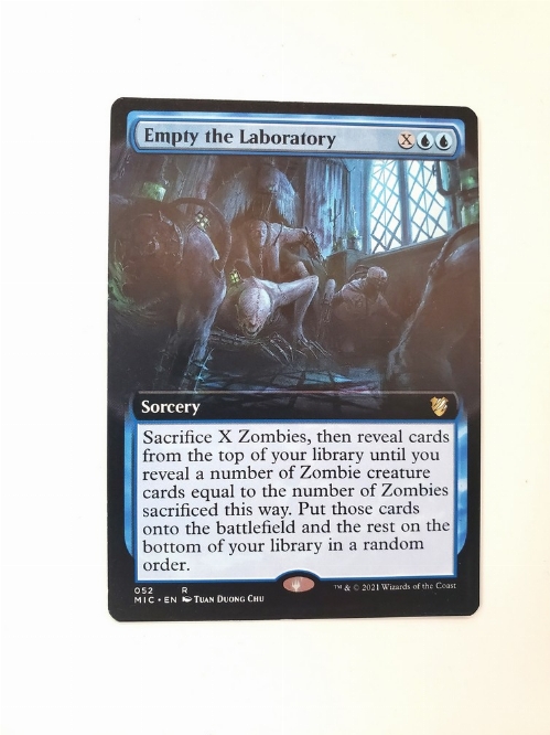Empty the Laboratory (Extended Art)