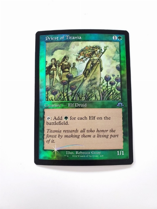 Priest of Titania (Retro Frame) (Foil)
