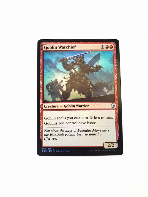 Goblin Warchief (Foil)