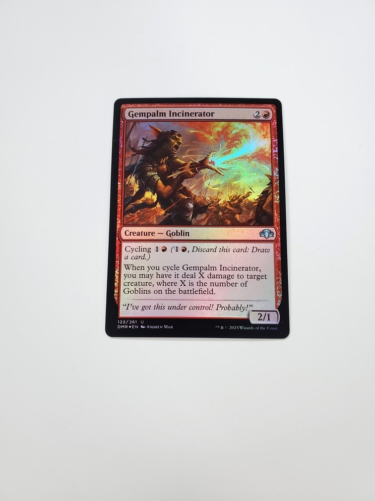 Gempalm Incinerator (Foil)