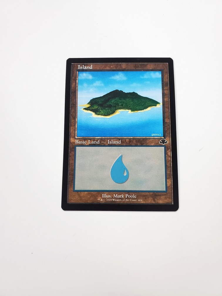 Island (404) (Retro Frame)