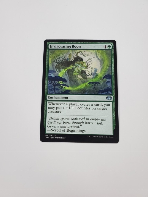 Invigorating Boon