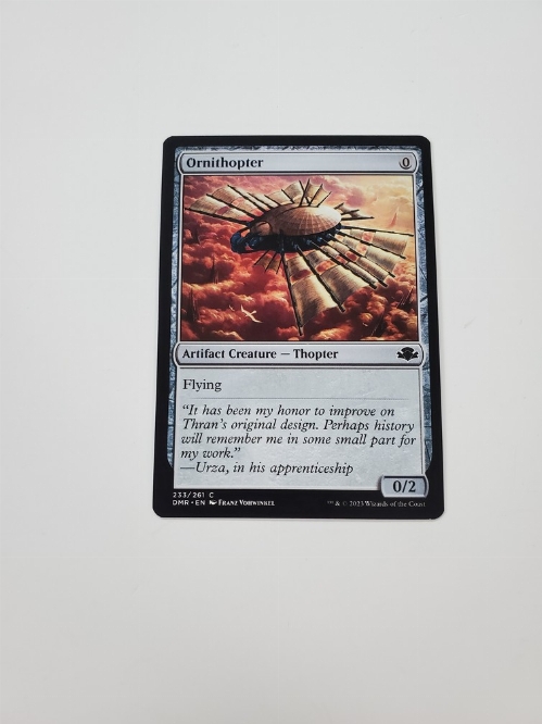 Ornithopter