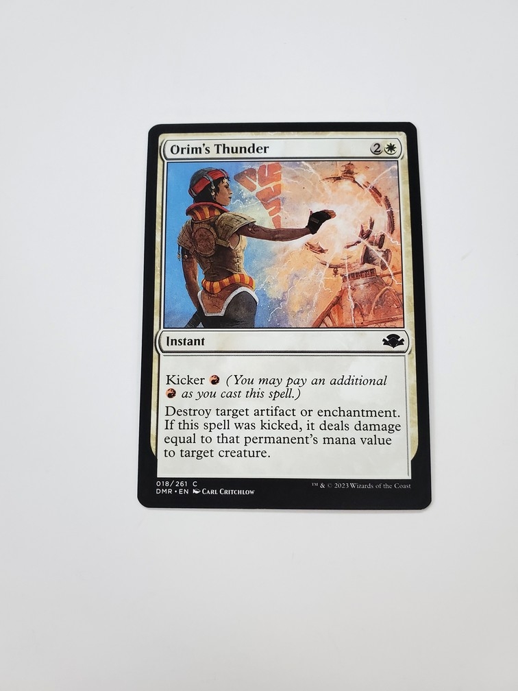 Orim's Thunder