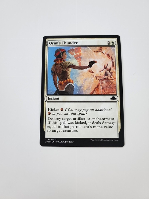 Orim's Thunder