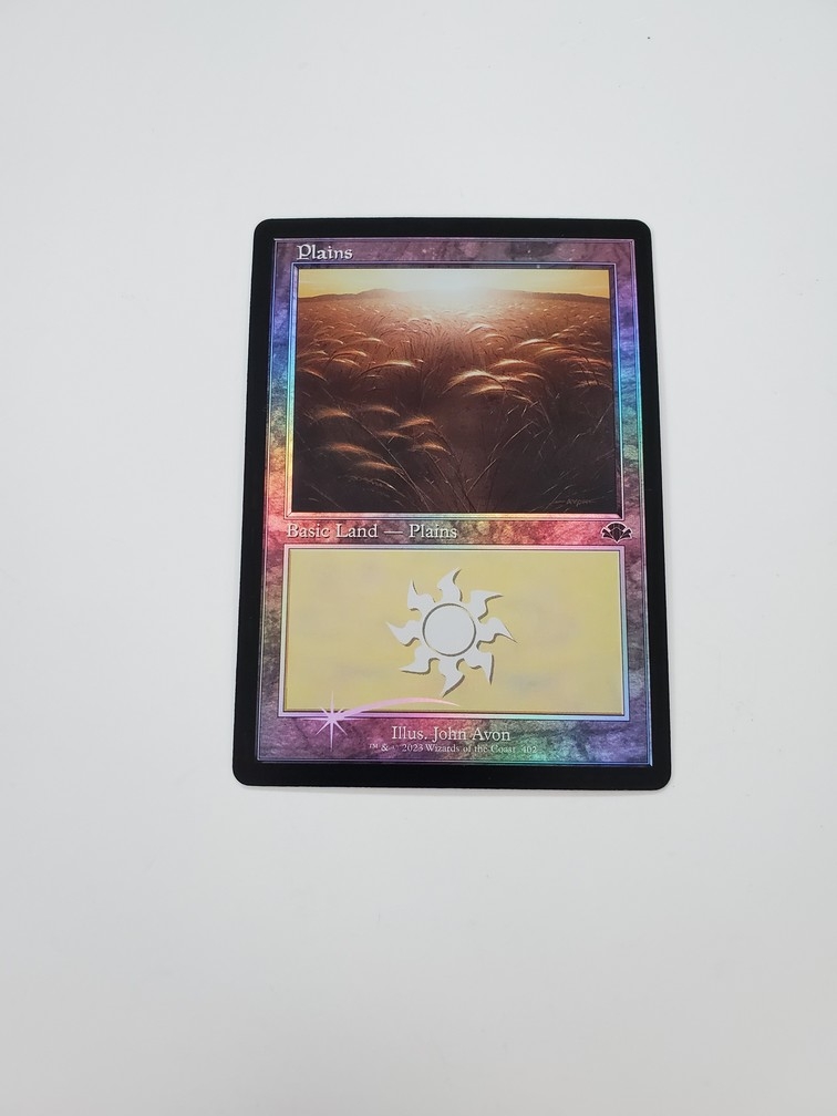 Plains (402) (Retro Frame) (Foil)
