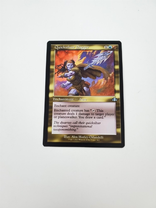 Quicksilver Dagger (Retro Frame)