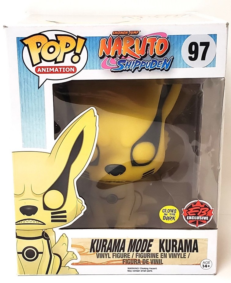 Naruto Shippuden - Kurama Mode Kurama (Glows in the Dark - EB Games Exclusive) #97 (NEW)