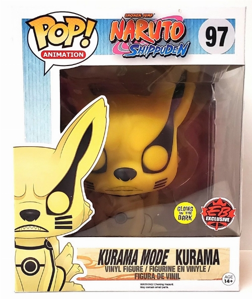 Naruto Shippuden - Kurama Mode: Kurama (Glows in the Dark - EB Games Exclusive) #97 (NEW)