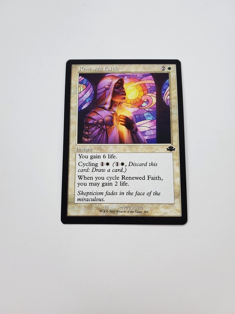 Renewed Faith (Retro Frame)