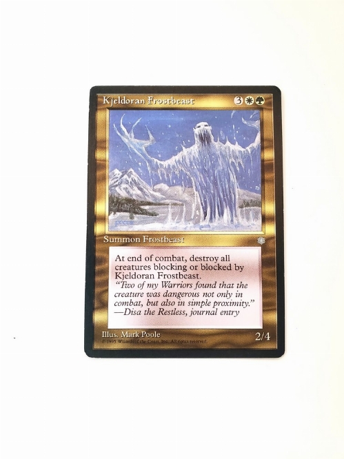 Kjeldoran Frostbeast