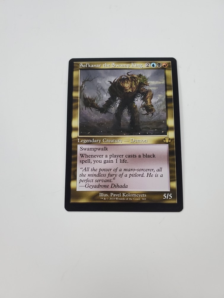 Sol'kanar the Swamp King (Retro Frame)